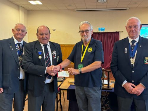 Air Ambulance Awarded £1,000