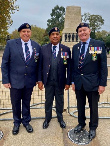 L to R Keith Elliot, Charles Brunel  Les Yeoman