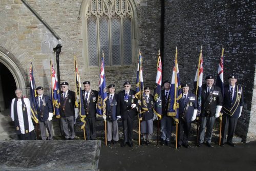 Standards with Shipmate Malcolm Day